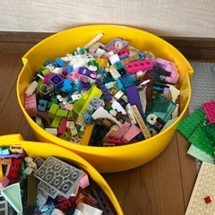 LEGO 女の子　セット売り　収納ボックス付きの画像