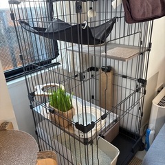 猫用　ミニキャットケージの画像