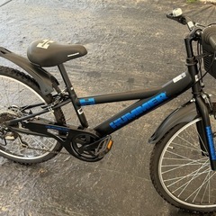 ☆ハマー　24インチ子供用自転車&ブリヂストンヘルメット☆の画像