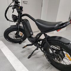 Archon TR1 電動アシスト自転車 黒 太タイヤの画像