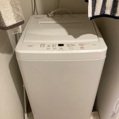 電子レンジ　トースター　冷蔵庫　洗濯機などの画像