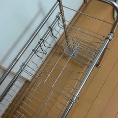 キッチンラック 
水切りラック ステンレス　の画像