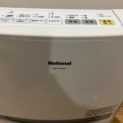 「美品」DS-FK1201 National 加湿セラミックファンヒーターの画像