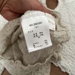 80サイズ　レース地tシャツ　レギンス？の画像