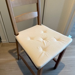 【IKEA】 ダイニングテーブル&チェア2個の画像