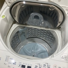 東芝 8kg 洗濯乾燥機 ZABOON【AW-8V7】の画像