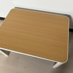 ニトリ　こたつテーブル　ジュリバC 8060 WH　動作良好　長方形　リバーシブル天板　コタツ　暖房機器　炬燵　2019年製　NITORIの画像