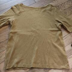 UNIQLO　リブボートネックT　2点の画像