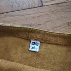 UNIQLO　リブボートネックT　2点の画像