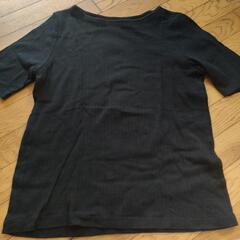 UNIQLO　リブボートネックT　2点の画像