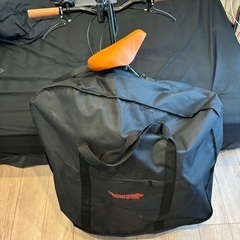 (未使用)折りたたみ自転車　引取りのみの画像