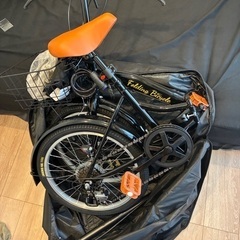 (未使用)折りたたみ自転車　引取りのみの画像