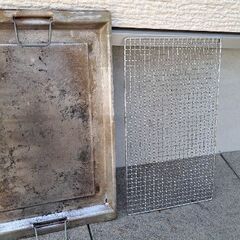 バーベキューコンロ　炭付きの画像