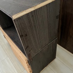 キャビネット テレビ台 DIY品 中古の画像