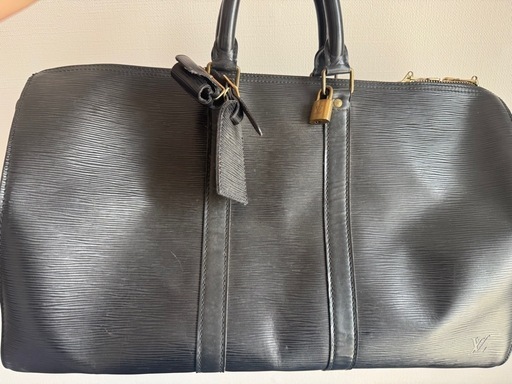 LOUIS VUITTON ルイヴィトン エピ キーポル50 ブラック