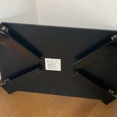 ニトリ 折りたたみテーブル シャイン550BKの画像