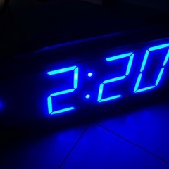 LEDデジタル置時計(アラーム機能付) の画像
