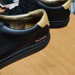 ReZARD レザースニーカー27cmの画像