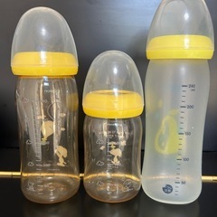 除菌じょーず 哺乳瓶 ピジョン 3本セットの画像