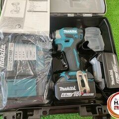 【引取限定・オープン記念セール】【未使用】マキタ TD173DRGX インパクトドライバ フルセット　バッテリーBL1860B（18V・6.0Ah）×2 充電器付き【ハンズクラフト宮崎新名爪店】通常価格48,000円(税込)→オープン記念セール価格45,000円(税込)　※20台限定無くなり次第終了いたします※引き取り可能日2025年8月20日～の画像