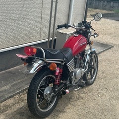 gn125h 125cc 旧車風 吸い込みの画像