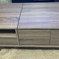ミラー付きドレッサーローテーブルの画像