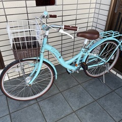 子供用自転車　22インチ　美品の画像