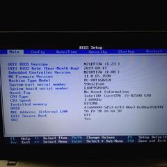 14 NEC VersaPro ノートパソコン 使用可能ジャンクの画像