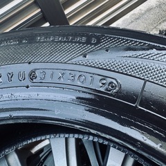 バリ溝タイヤ 4本セット 175/65R15 タイヤのみ 2019年製の画像