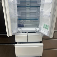 【ジャングルジャングル岸和田和泉インター】6ドア冷蔵庫 三菱 MR-R46E 2022年製 和泉市 堺市 岸和田市 泉大津市 高石市 泉北郡熊取町の画像