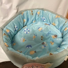 新品未使用　猫用　サークルベッドの画像