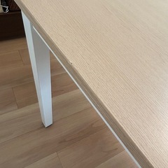 【決定】ニトリ　ミーティングテーブル(NT-15075 NT1-2 OAK/WH)　　の画像