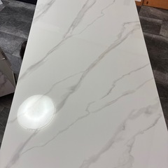 大理石調　ダイニングテーブル　140センチの画像