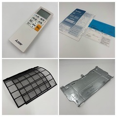 良品 三菱電機 MSZ-GE5622S-W ルームエアコン 霧ヶ峰 18畳用 2022年製 業者取り外し品の画像