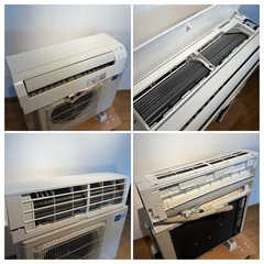 良品 三菱電機 MSZ-GE5622S-W ルームエアコン 霧ヶ峰 18畳用 2022年製 業者取り外し品の画像