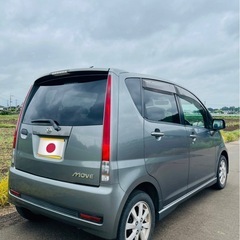 【茨城県古河市】ダイハツ ムーヴ カスタム L175S 検9年8月まで 走行距離90000km 車検9年8月まで。乗って帰る可能です、手元13:6全部コミコミの画像