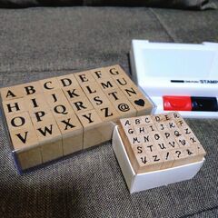 マスキングテープ（ケース付き）スタンプセットの画像