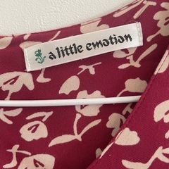 a little emotion 花柄フレアワンピースの画像
