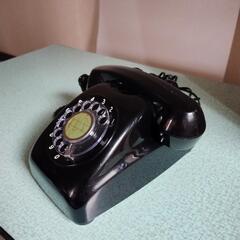 レトロ黒電話 600-a2 5mコードの画像