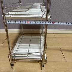 水切りラック（かご）2段　の画像