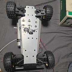 京商 1/8 4WD エンジンバギー ターボバーンズ+プロポの画像