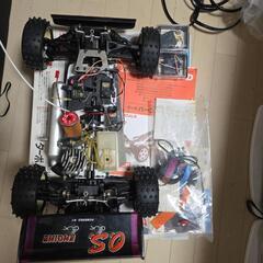 京商 1/8 4WD エンジンバギー ターボバーンズ+プロポの画像