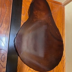 木のオブジェ 台 の画像