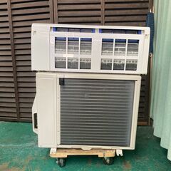 K06468 中古エアコン 富士通 FUJITSU 2019年製 主に6畳用 冷房能力 2.2KW / 暖房能力 2.5KWの画像