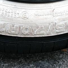 2024年　155/70R13 　ホワイトリボン塗装　4本の画像