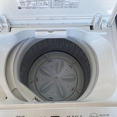 洗濯機　2023年製　ワールプールジャパン　YWM-T45LW 小倉北区の画像