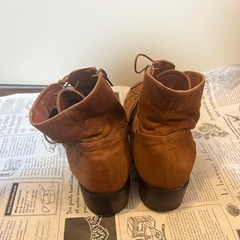 OZOC 　茶色のブーツ　Lサイズ　型崩れ、劣化あり の画像