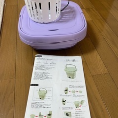 折り畳み洗濯機の画像