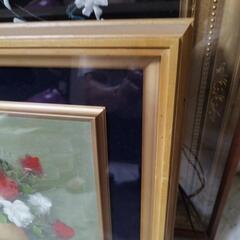 油彩画？花 静物画の画像