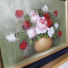 油彩画？花 静物画の画像